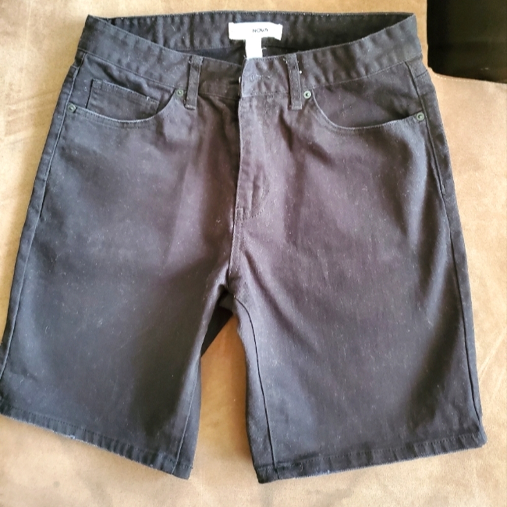 Fashion Nova Black Jean Short